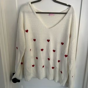 Heart sweater